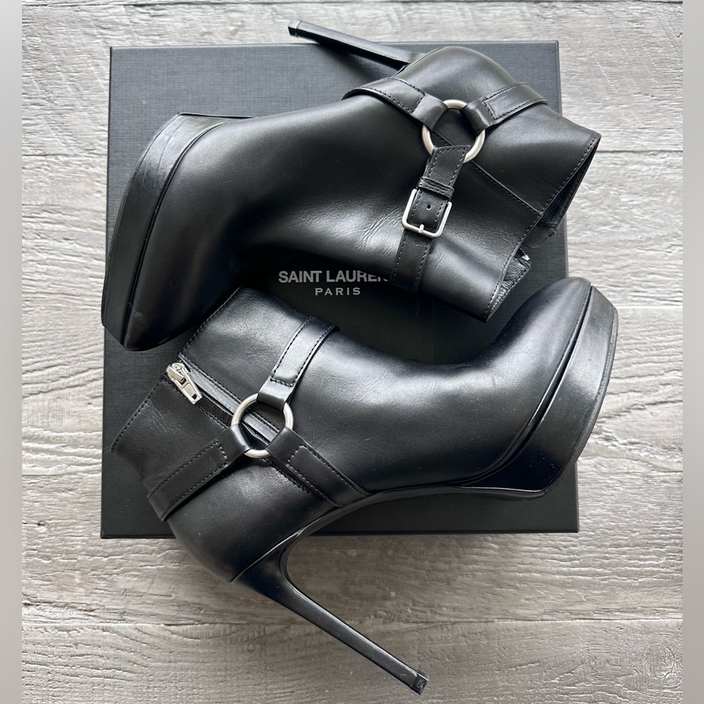 YSL Janis 80 Buckle Boot size 39.5